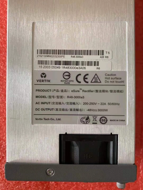 Emerson R48-3000e3 Power Supply Rectifier Module Hot Swap Technology