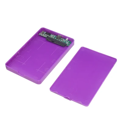 플라스틱 HDD 케이스 2.5 SATA 하드 드라이브 캐디